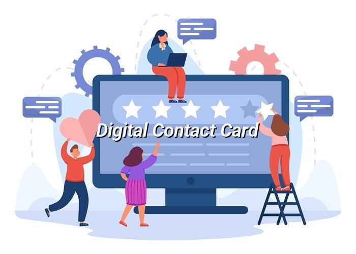 Digital contact card — BizGo