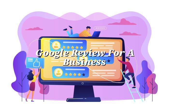 Google review for a business — BizGo