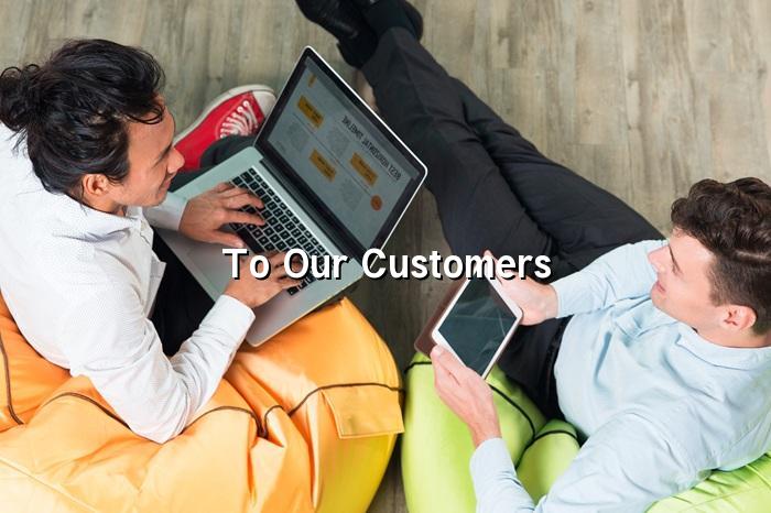 to our customers — BizGo