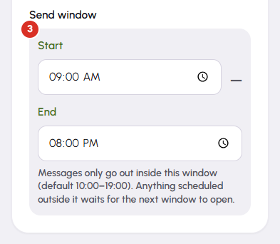 Review Engine settings — 3