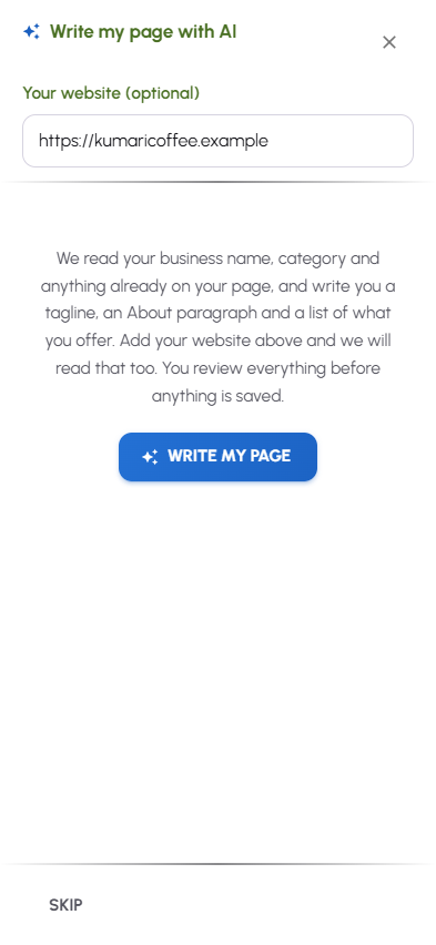 The page editor — 6